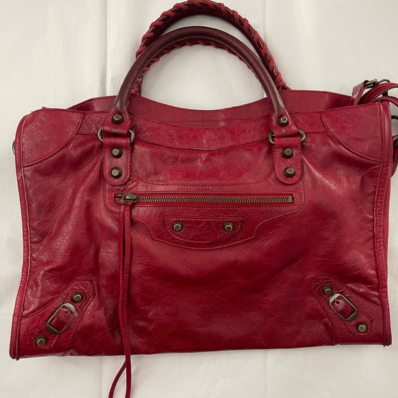 ⚡️SOLD⚡️💯Authentic Balenciaga City tote bag - Picture 1 of 17